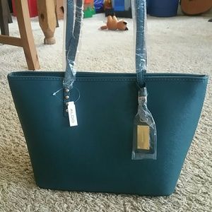 Aldo teal purse